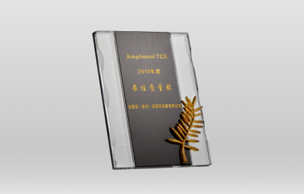 2018-Amphenol TCS 最佳质量奖